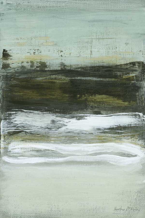 Coastline I by artist  Heather McAlpine