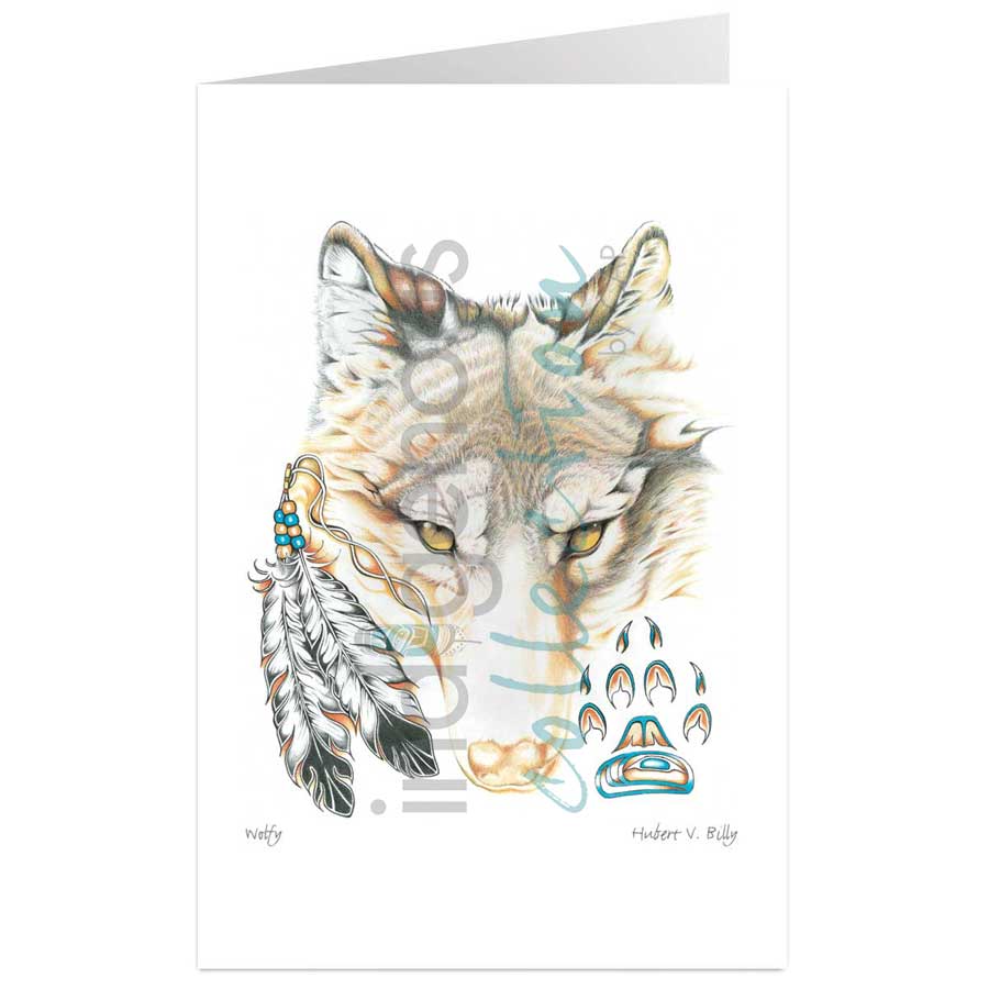 Wolfy by artist Hubert V. Billy
