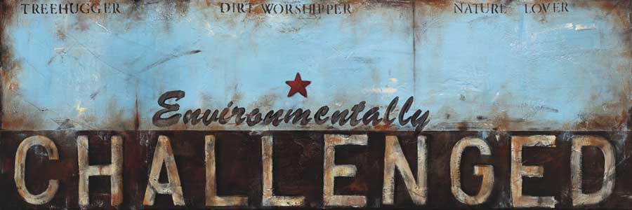 Environmentally Challenged by artist  Wani Pasion