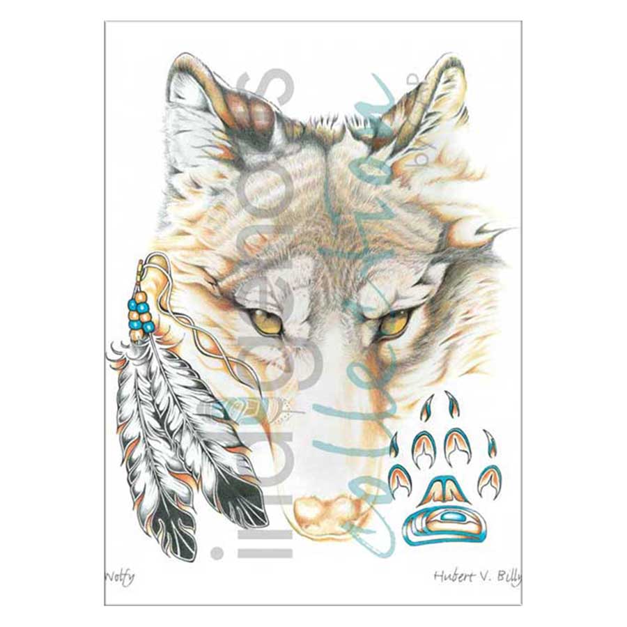 Wolfy Canvas Prints