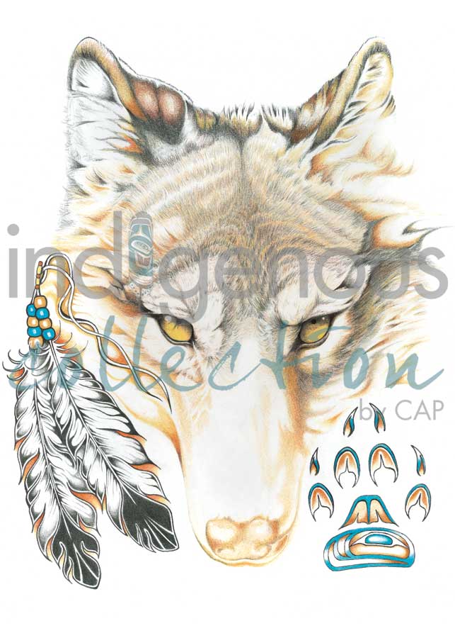 Wolfy by artist Hubert V. Billy