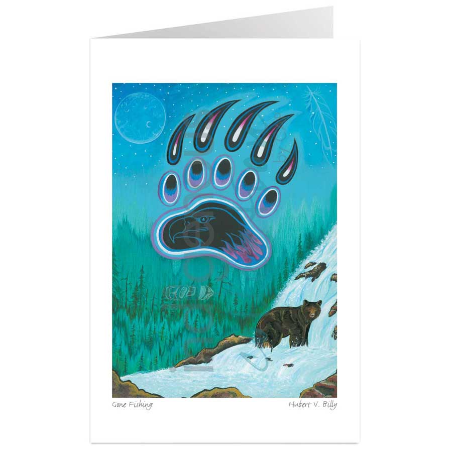 Gone Fishing by artist Hubert V. Billy