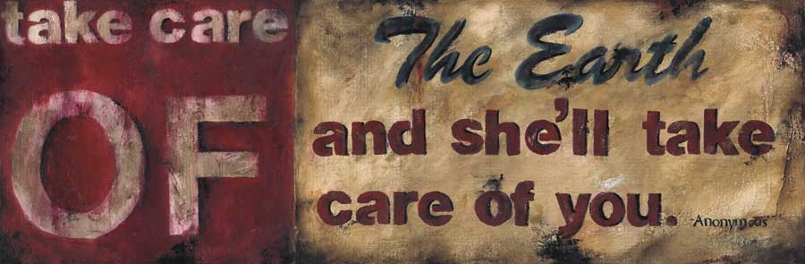 Take Care Of The Earth by artist  Wani Pasion