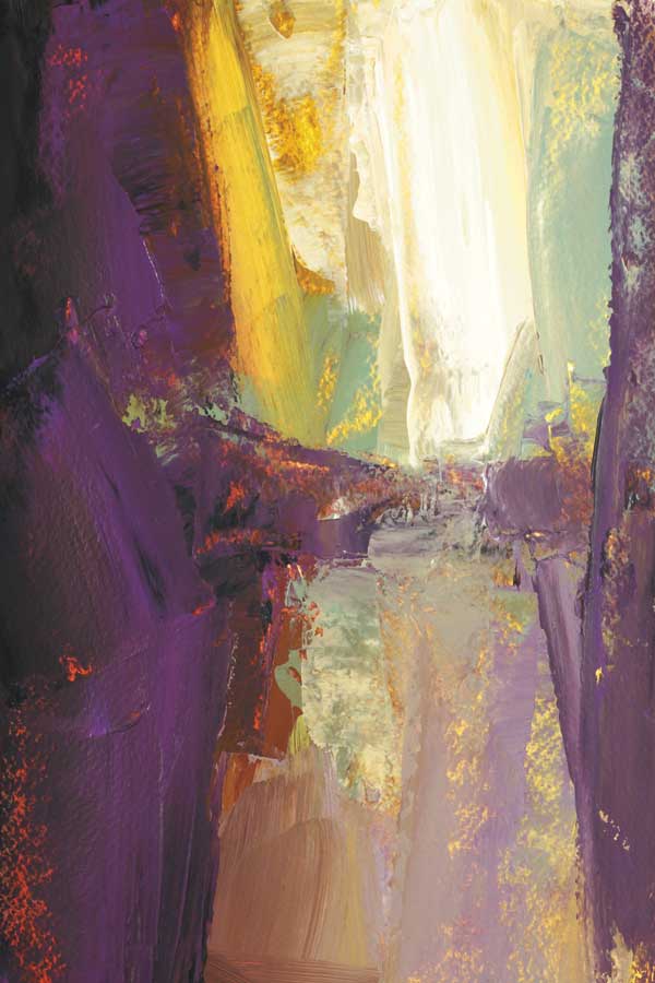 Violet Falls by artist  Martin Shire