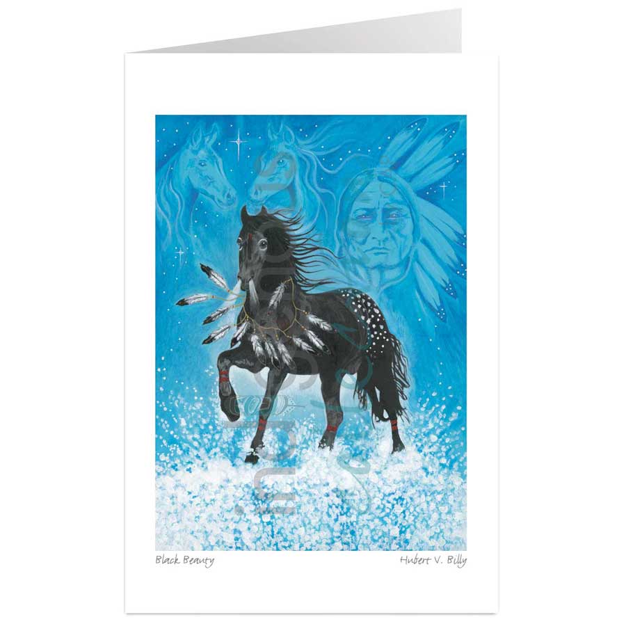Black Beauty by artist Hubert V. Billy