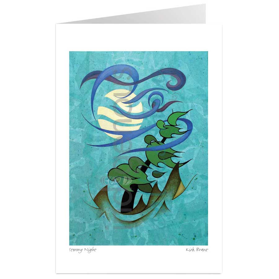 Stormy Night by artist Kirk Brant