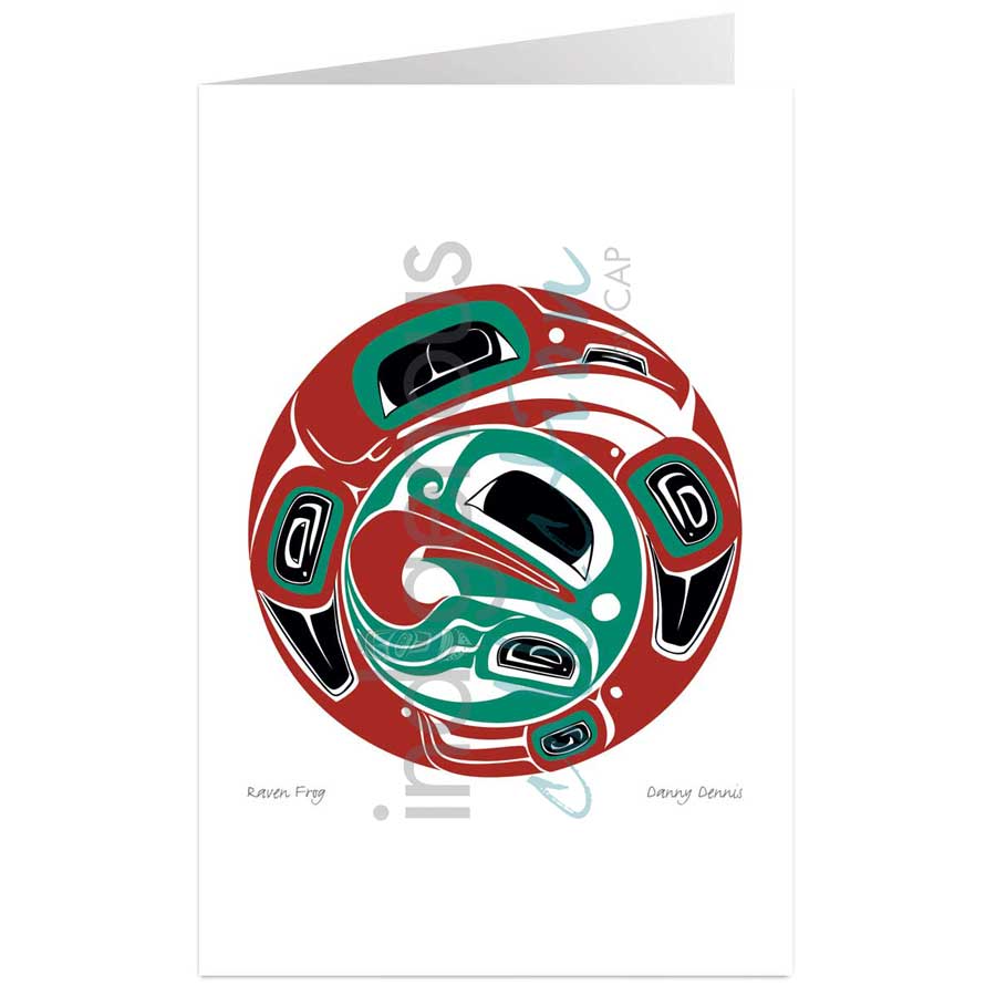 Raven Frog by artist Danny Dennis