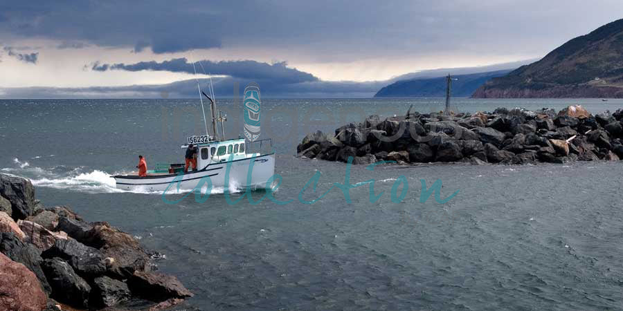 Pleasant Bay III, NS by artist Warren Gordon