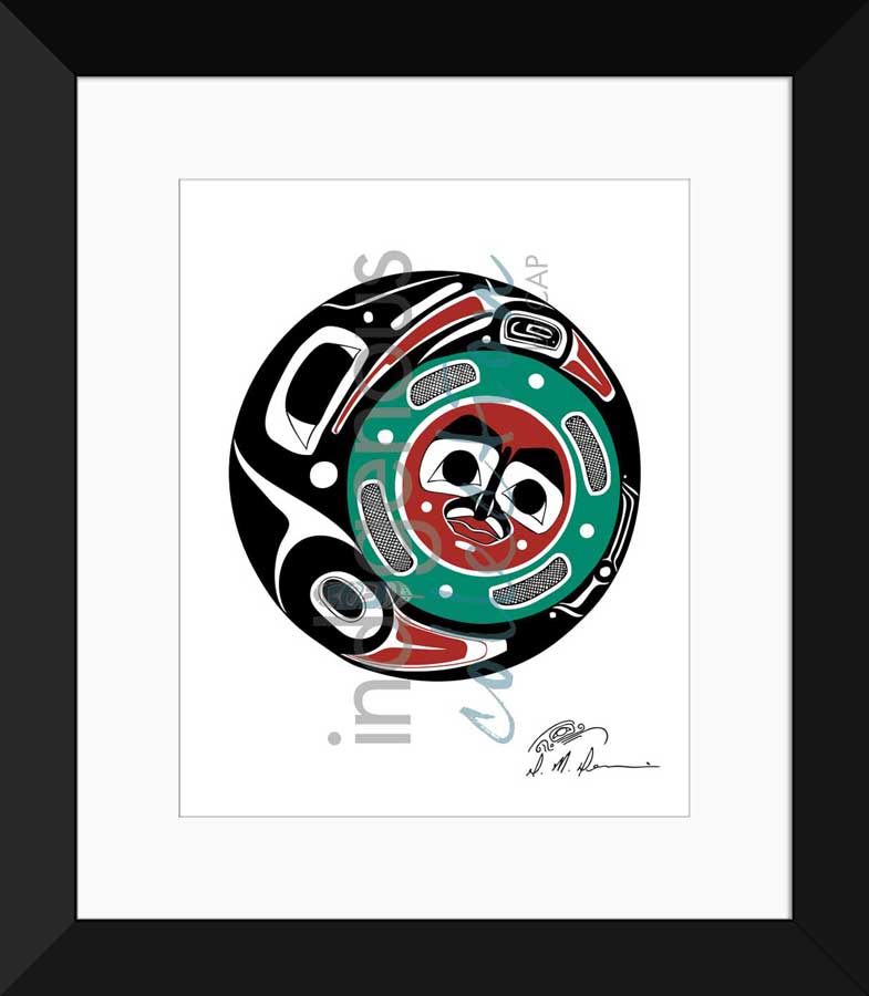 Raven Moon Limited Edition. Indigenous Collection