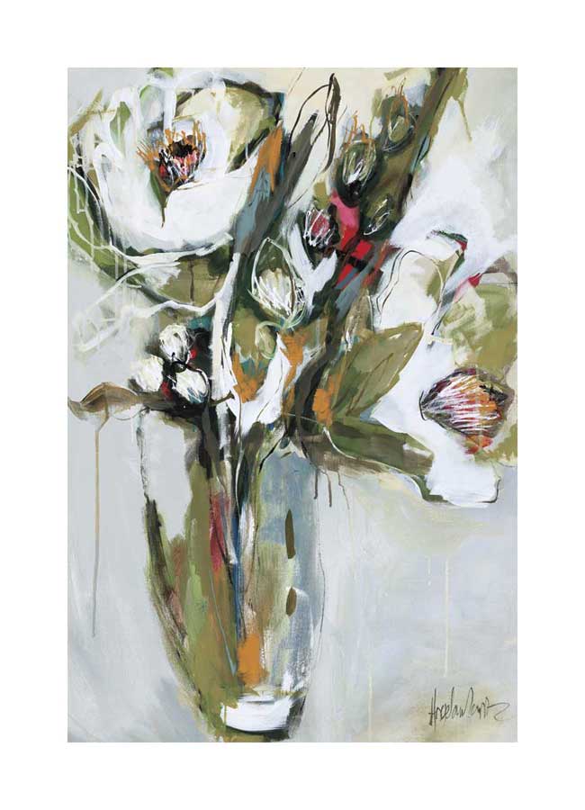 Blooming in November by artist  Angela Maritz