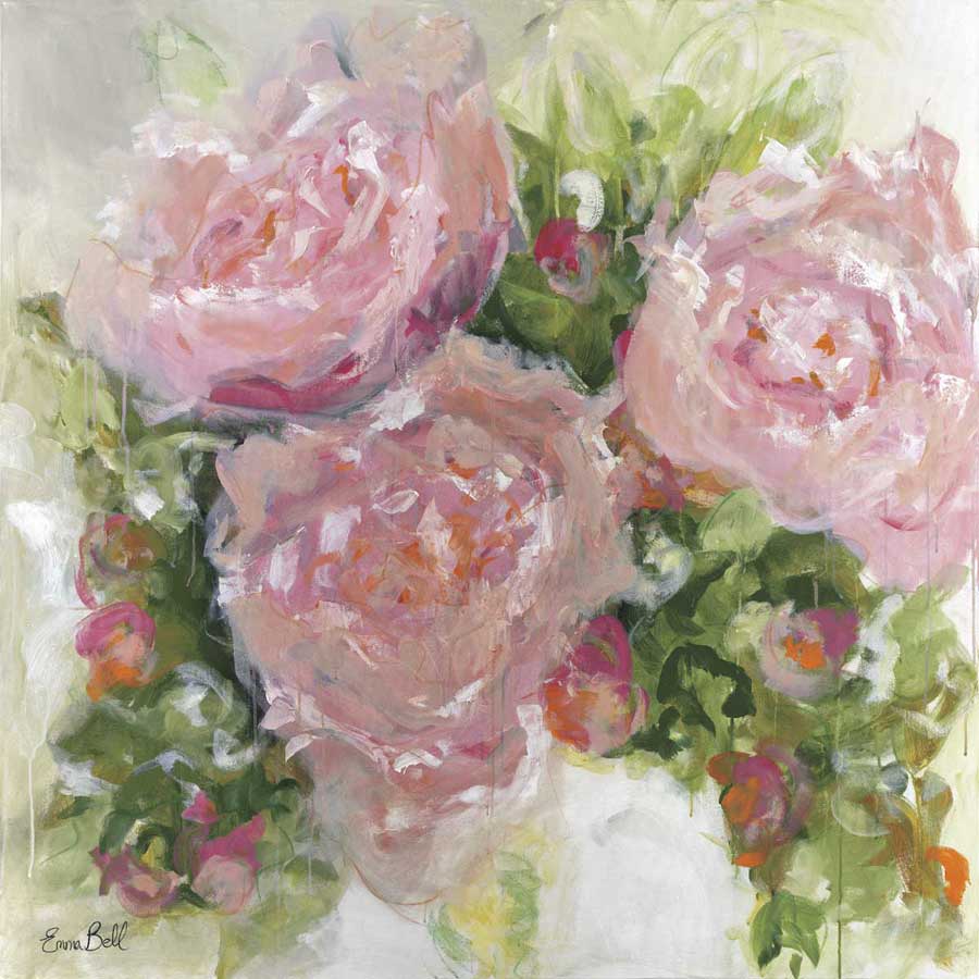 Wild Peonies by artist  Emma Bell