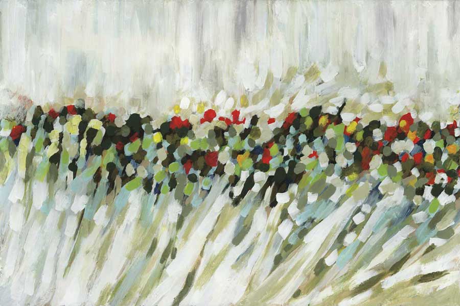 Poppy Swirls by artist  Karen Lorena Parker