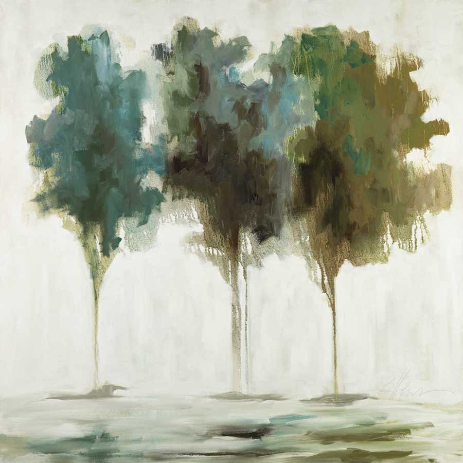 Spring Trees by artist  Jacqueline Ellens
