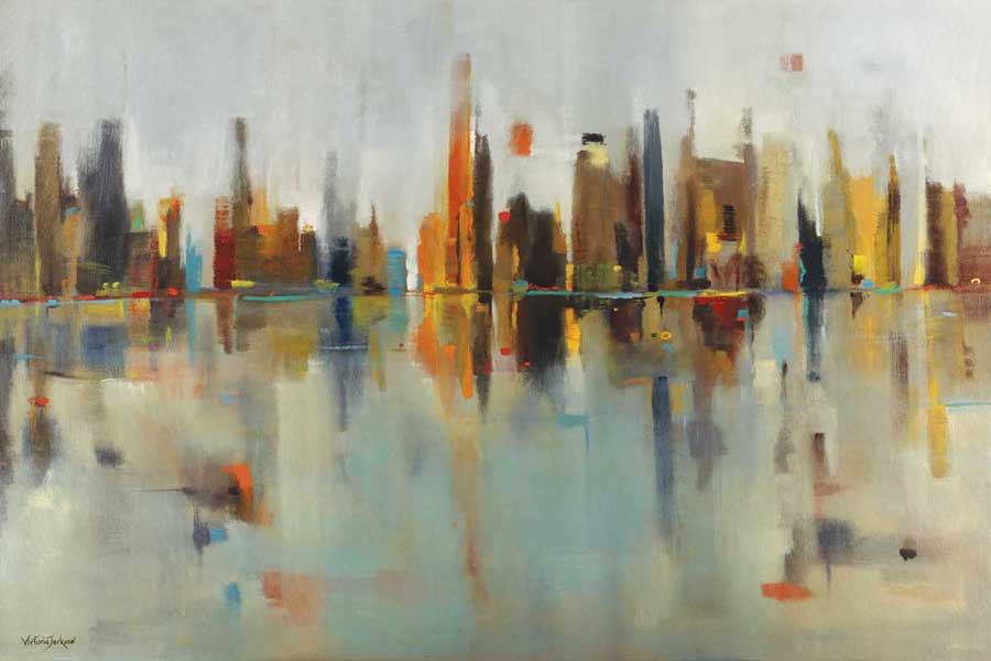 Golden Harbor by artist  Victoria Jackson