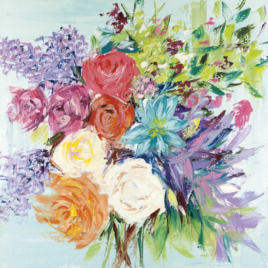 Wedding Flowers by artist  Emma Bell