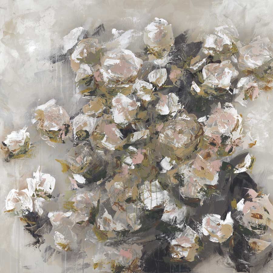 White Roses Were Her Favorite by artist  Macy Cole
