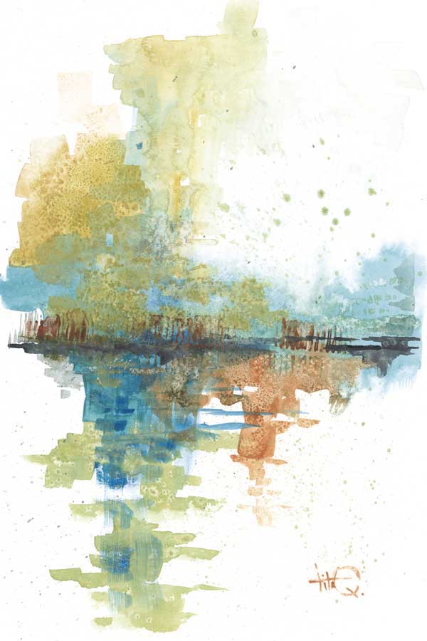 Reflections by artist  Tita Quintero