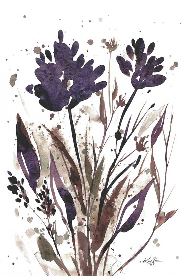 Floral Music II by artist  Kathy Morton Stanion