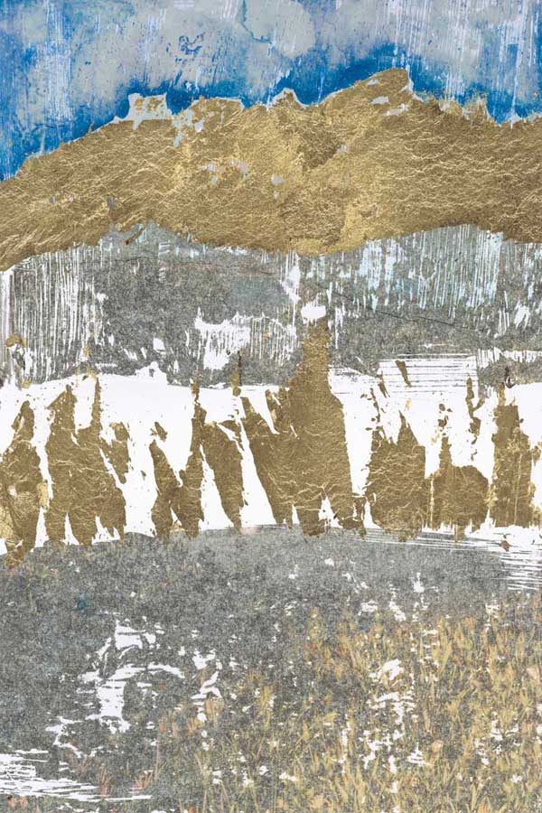 Gold Touch I by artist  Leslie Bernsen