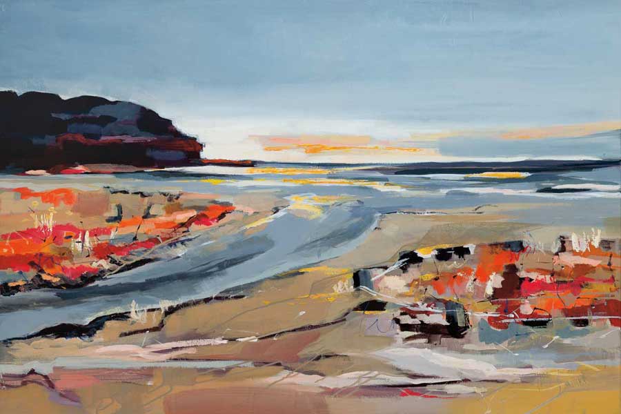 The Beach by artist  A. Fitzsimmons