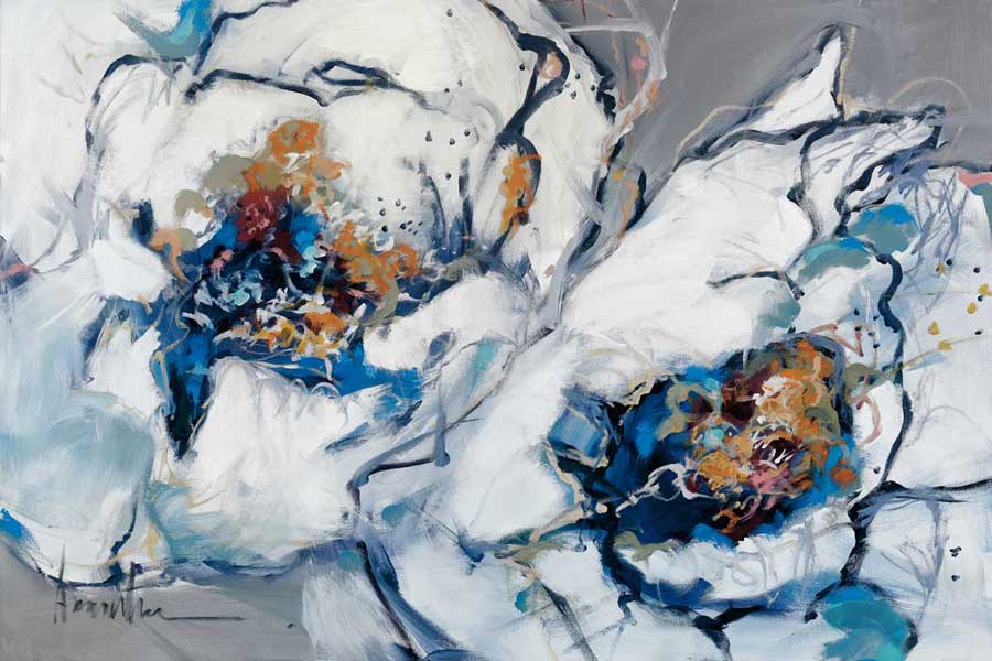 Softly Blooming by artist  A. Fitzsimmons