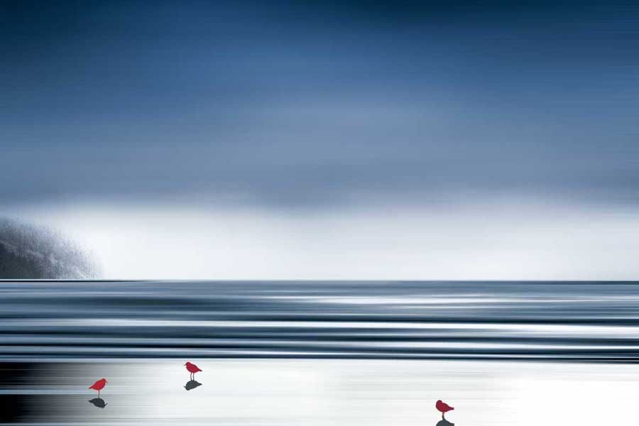 By the Shore by artist  Marvin Pelkey