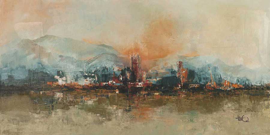 Mountain City by artist  Tita Quintero