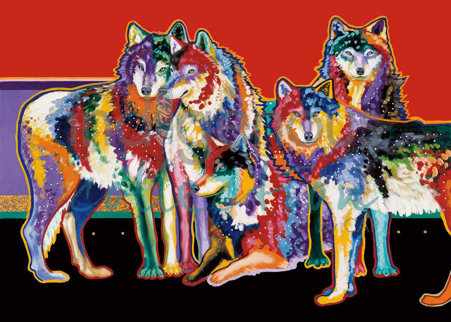 Five of A Kind by artist John Balloue