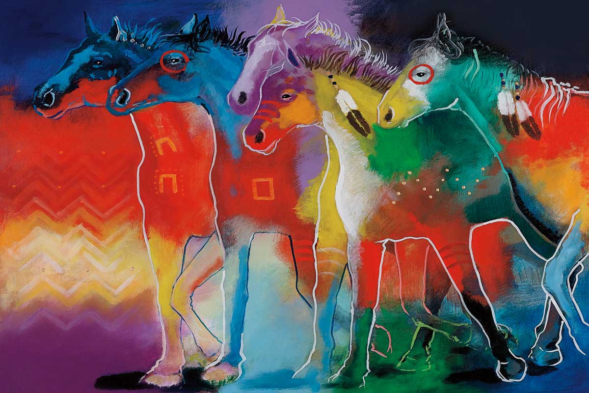 Dreams of Running by artist  John Balloue