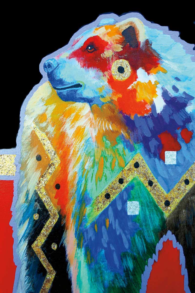 21ST Century Bear by artist  John Balloue