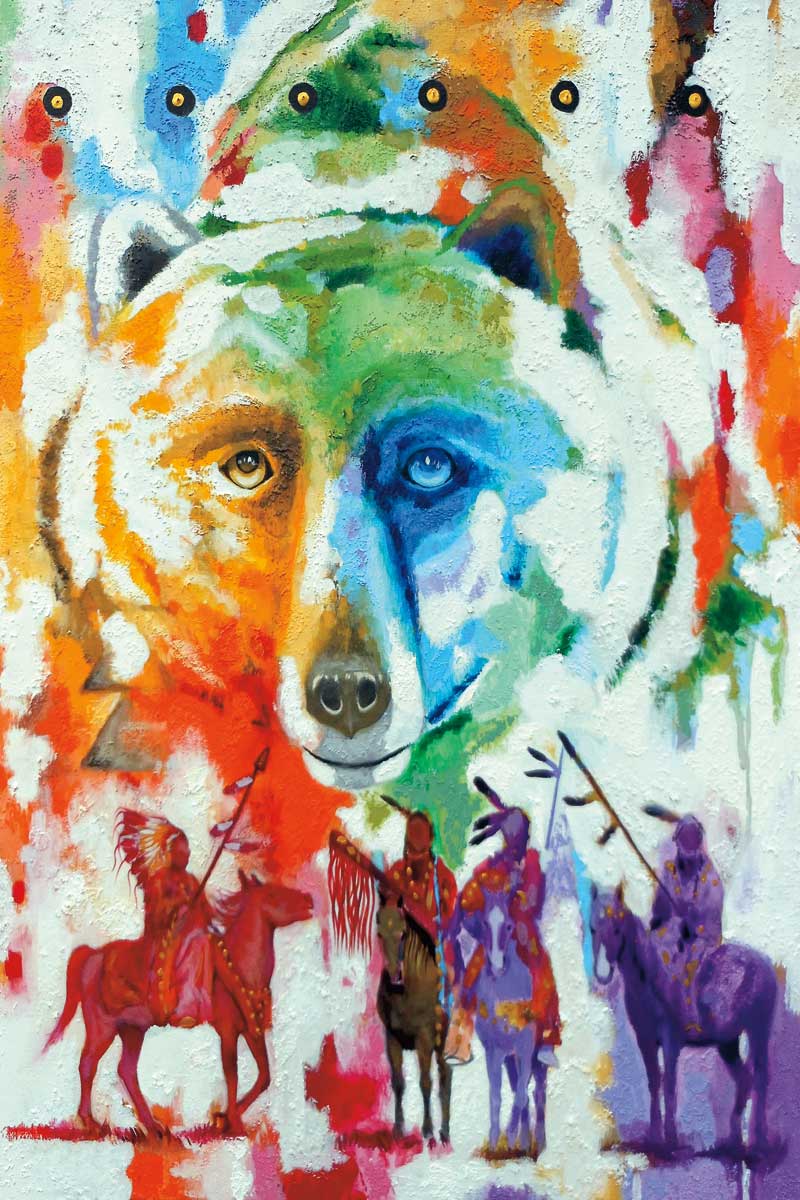 Bear Clan by artist  John Balloue