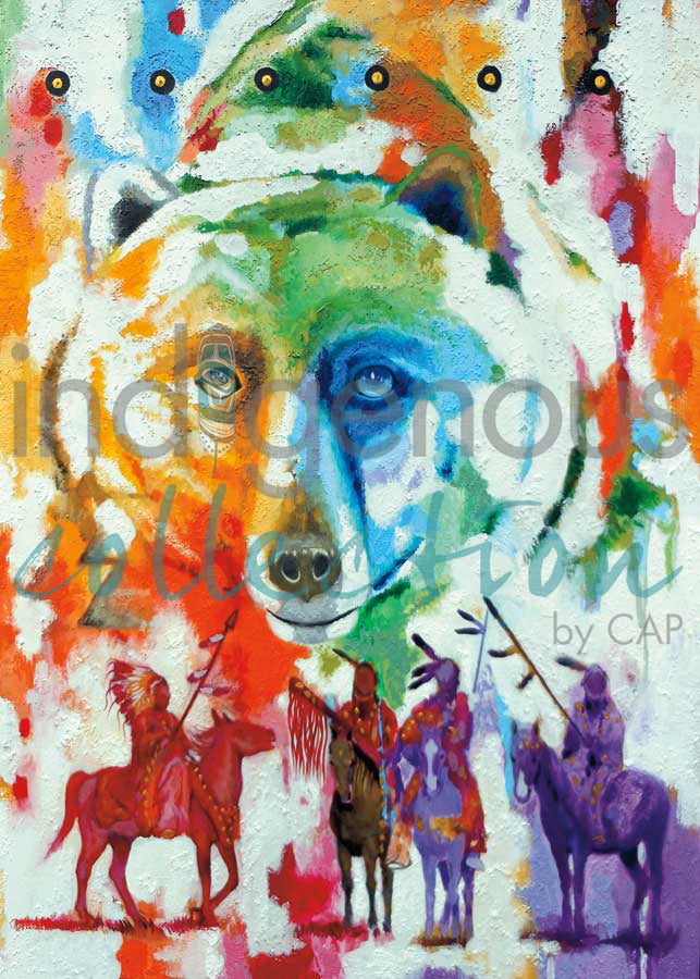 Bear Clan by artist John Balloue