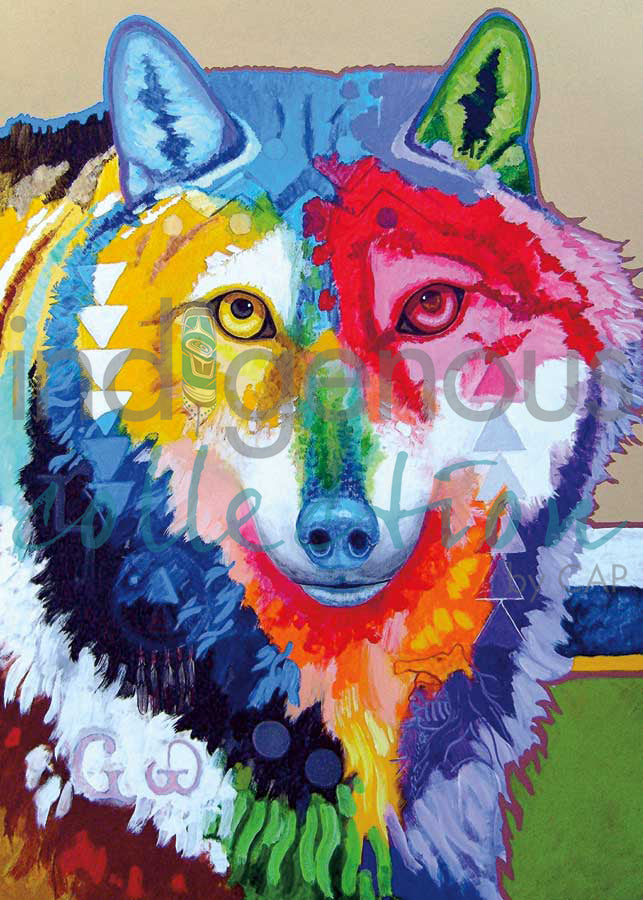 Big Wolf by artist John Balloue