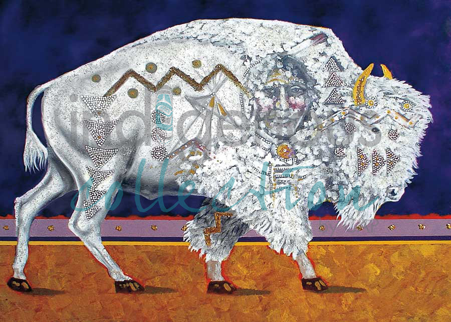 White Buffalo by artist John Balloue