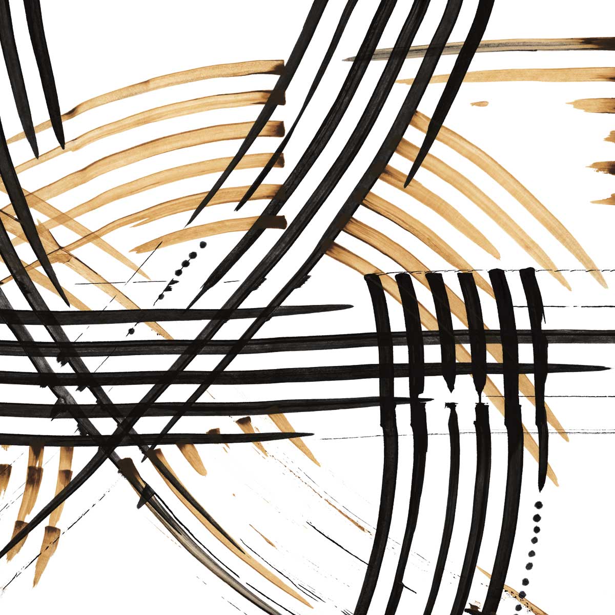 Abstract Curves by artist  Leslie Bernsen