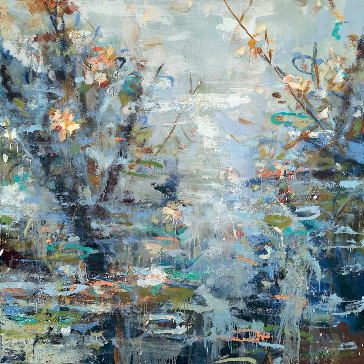 October Reflections by artist  Louis Bourne