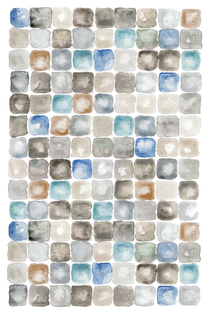 Tile Splash I by artist  Stephane Fontaine