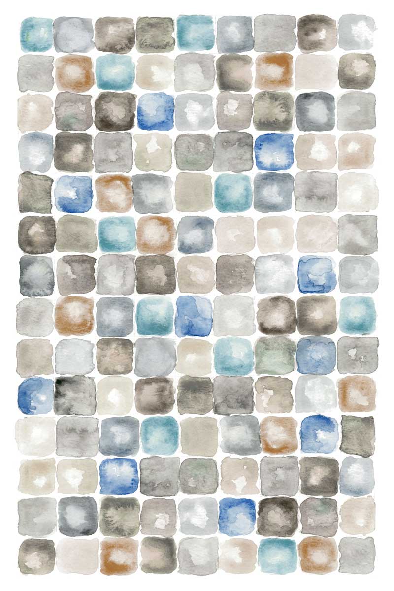 Tile Splash II by artist  Stephane Fontaine