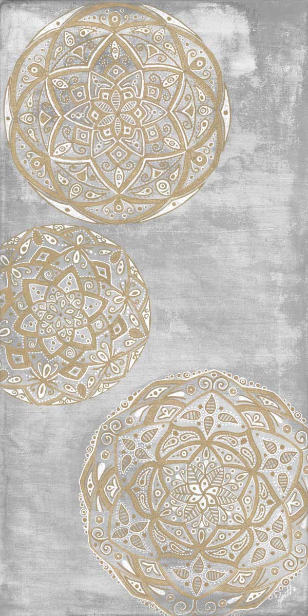 Eclectic Orbs I by artist  Yvette St. Amant