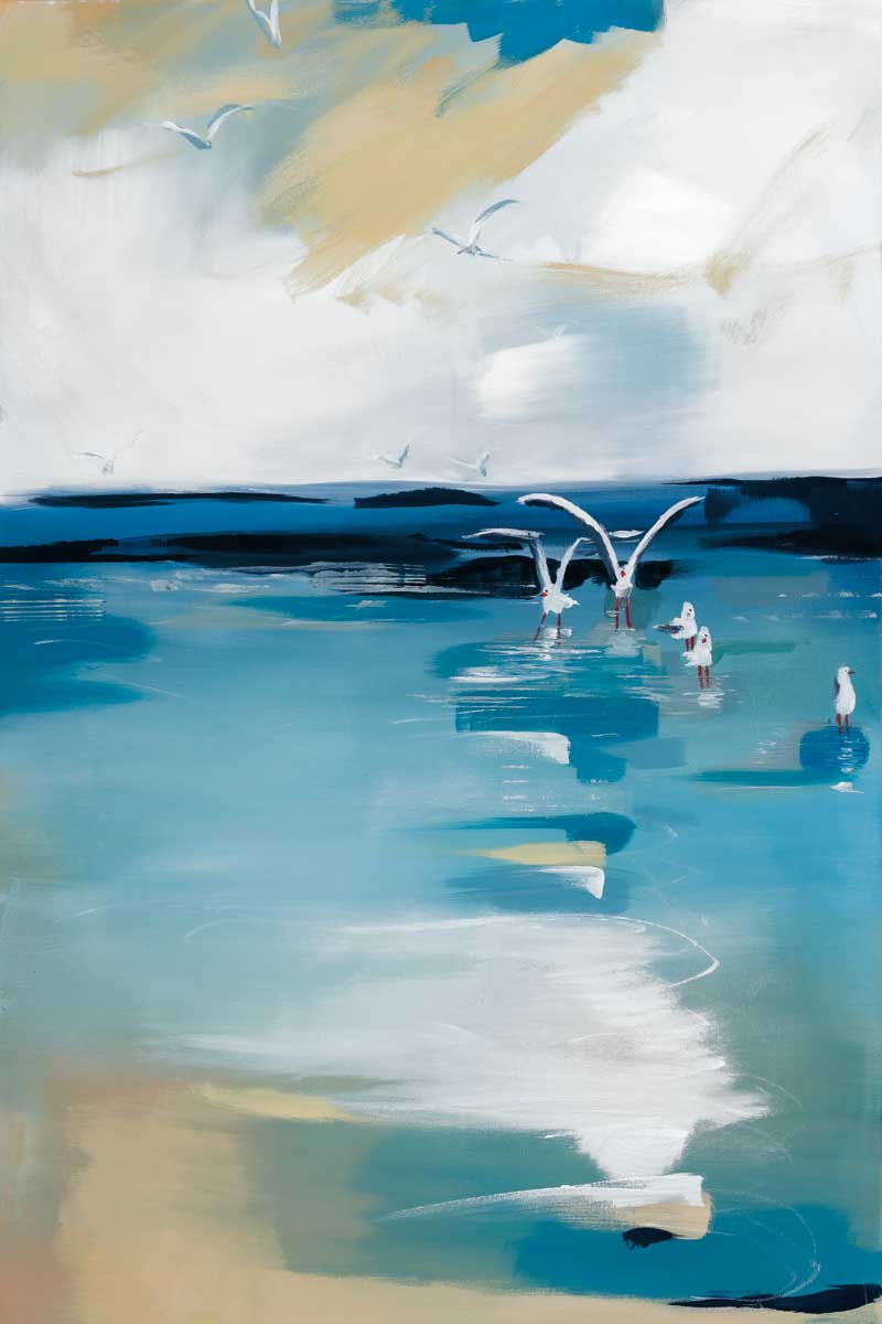 Coastal Blues by artist  A. Fitzsimmons