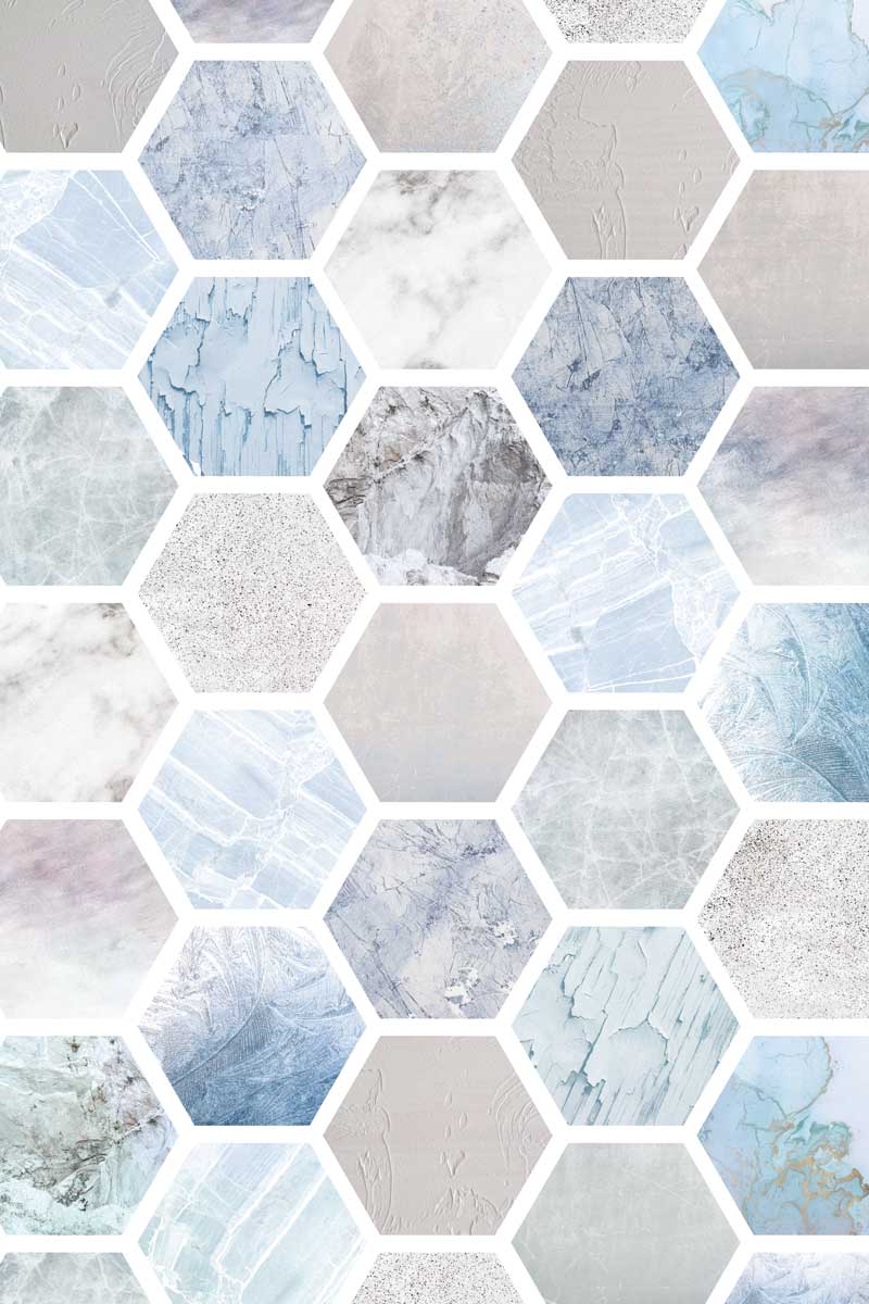 Hexagon Spaces II by artist  Genesis Alvarez