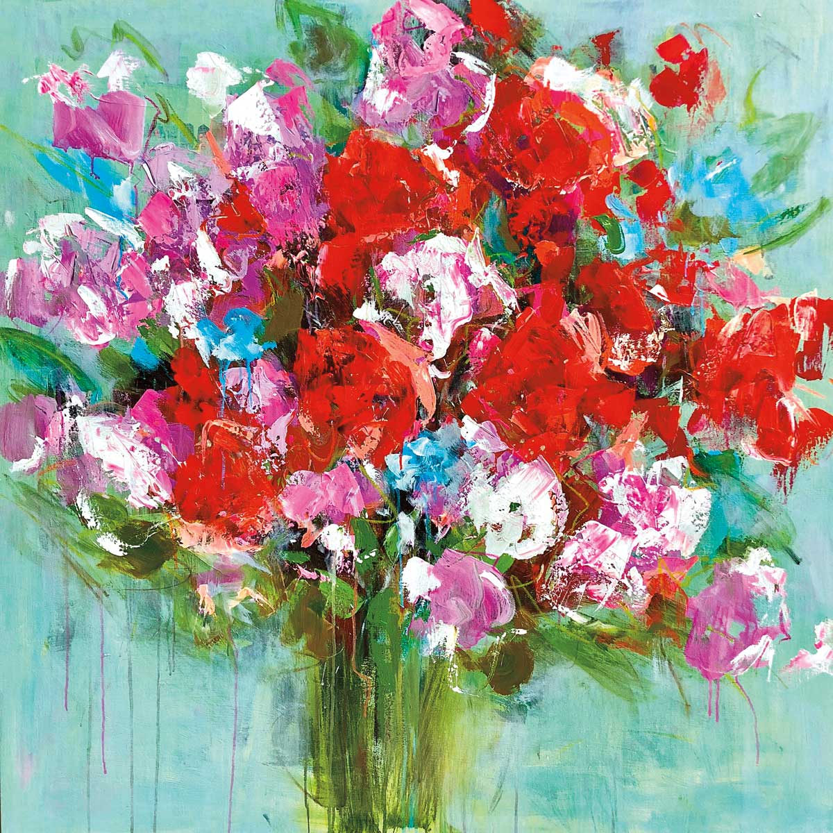Red Roses by artist  Emma Bell