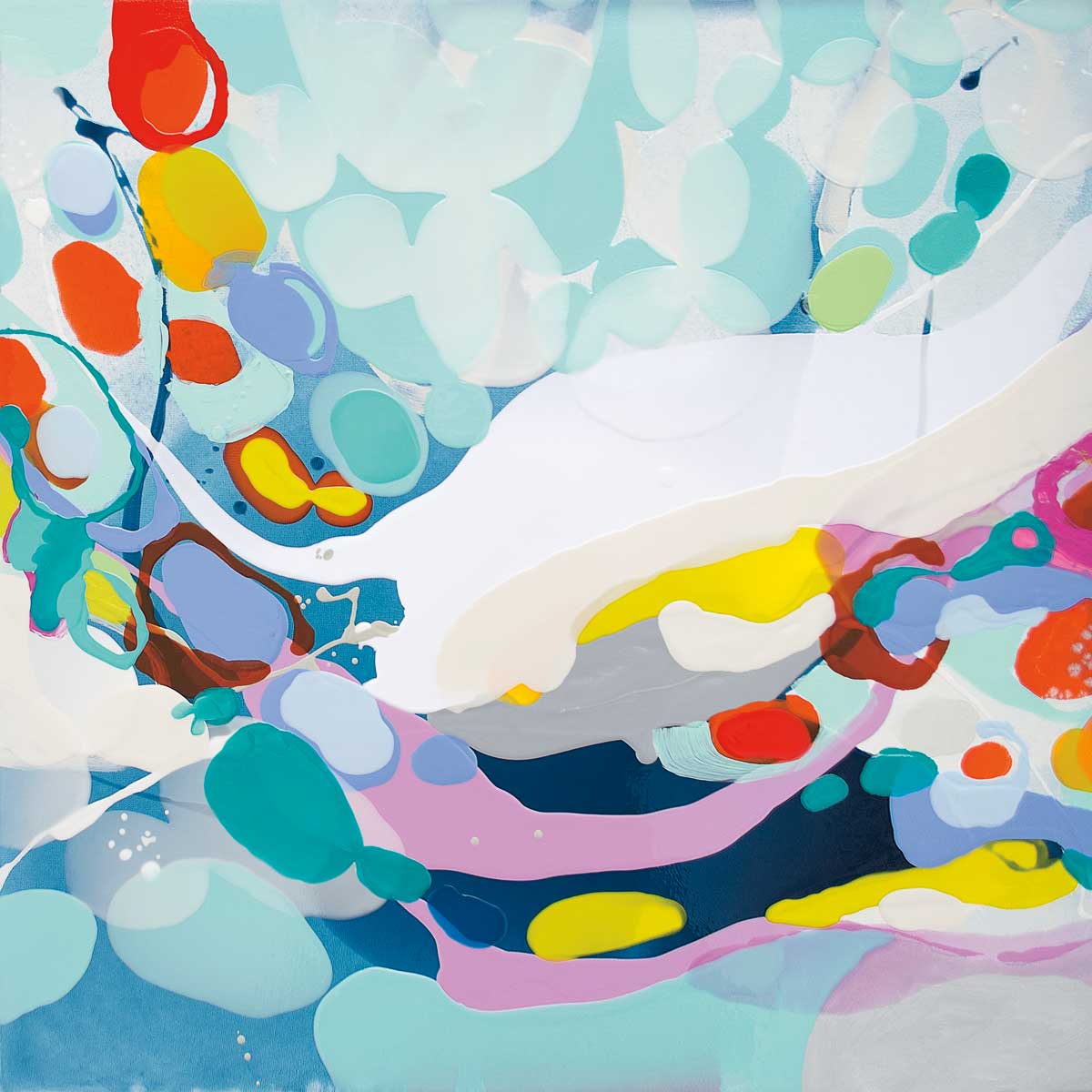 Kiss on the Lips by artist  Claire Desjardins