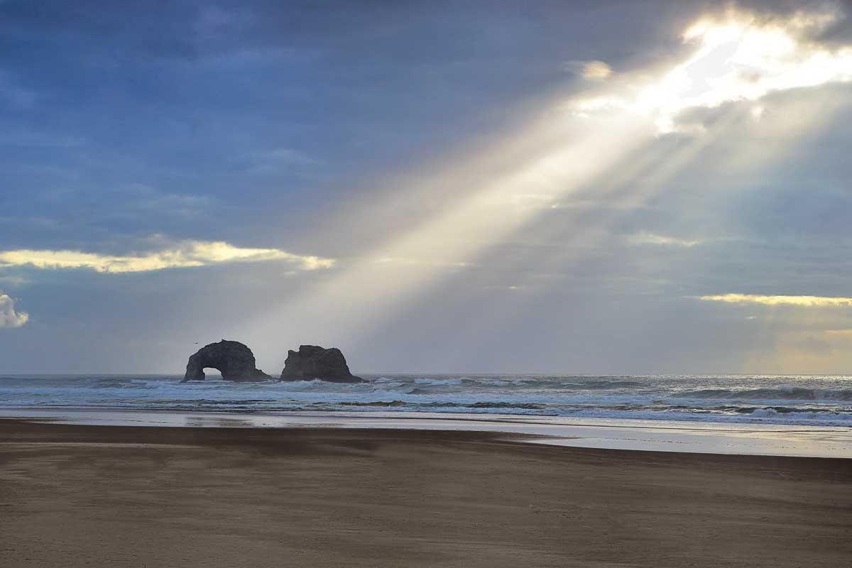 A Break of Sunshine by artist  Dennis Frates