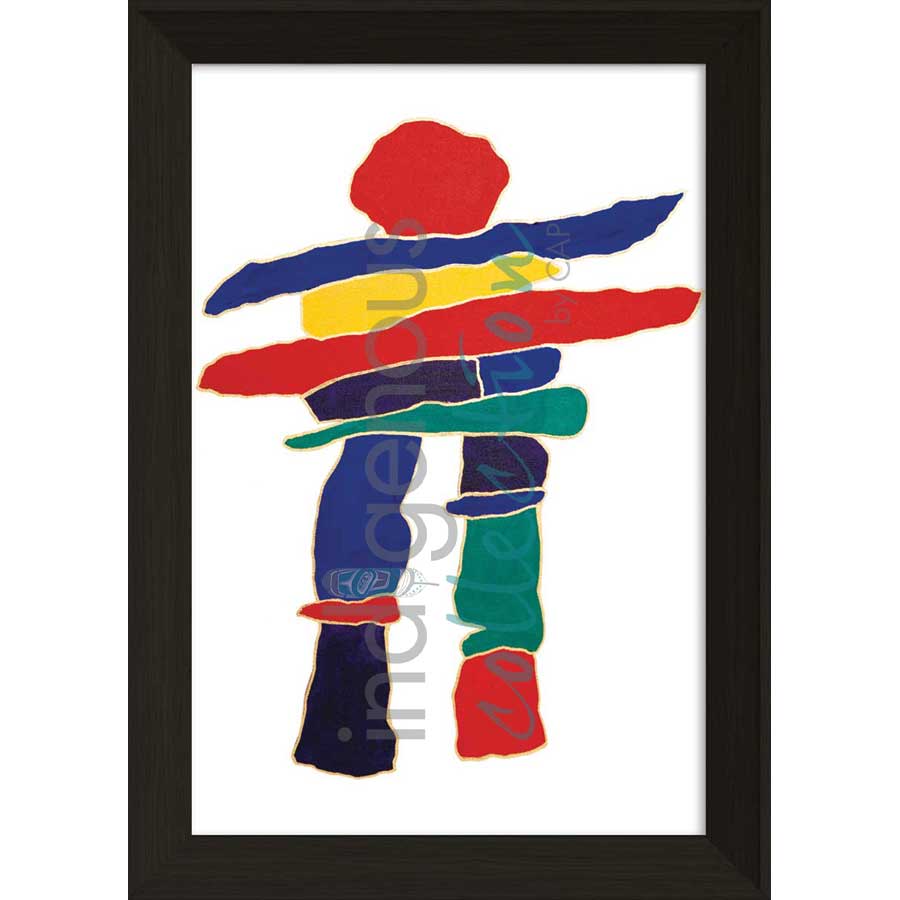 The Landmark by artist Dawn Oman - Denesuline (Chipewyan). Indigenous Collection