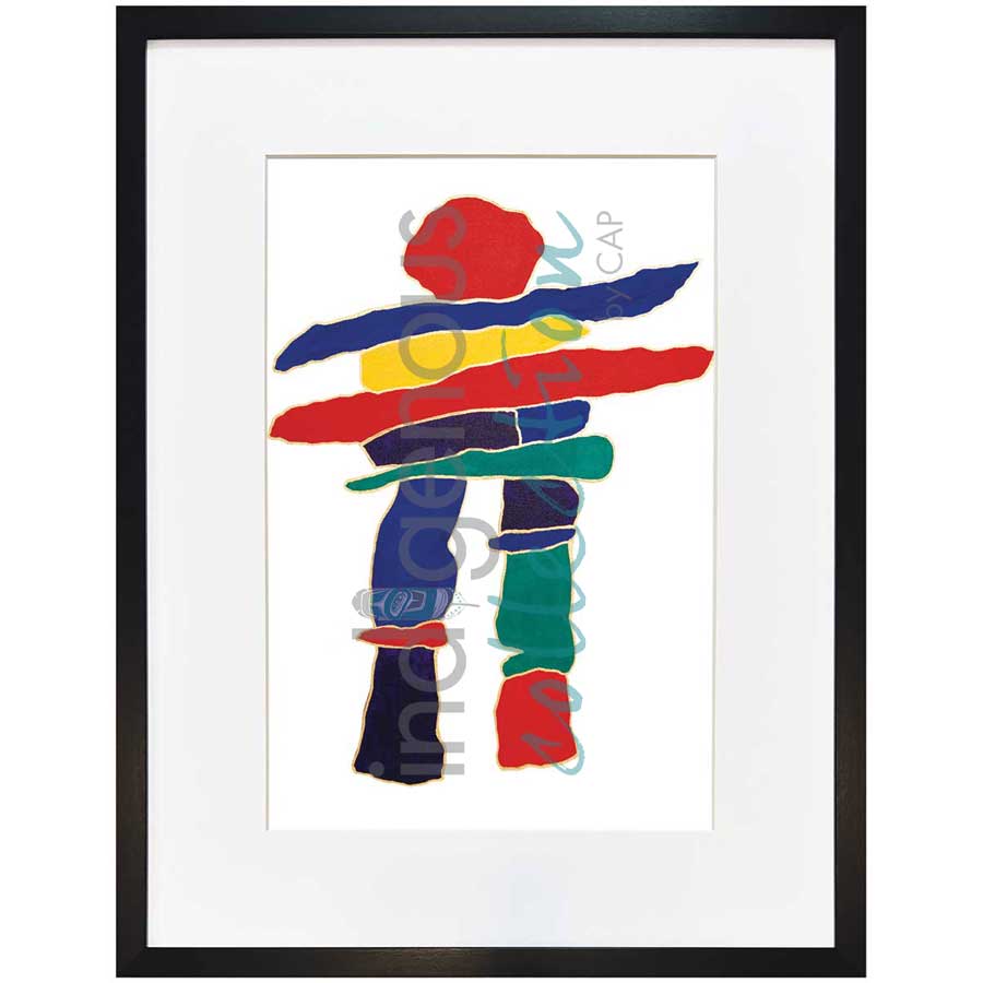 The Landmark by artist Dawn Oman - Denesuline (Chipewyan). Indigenous Collection
