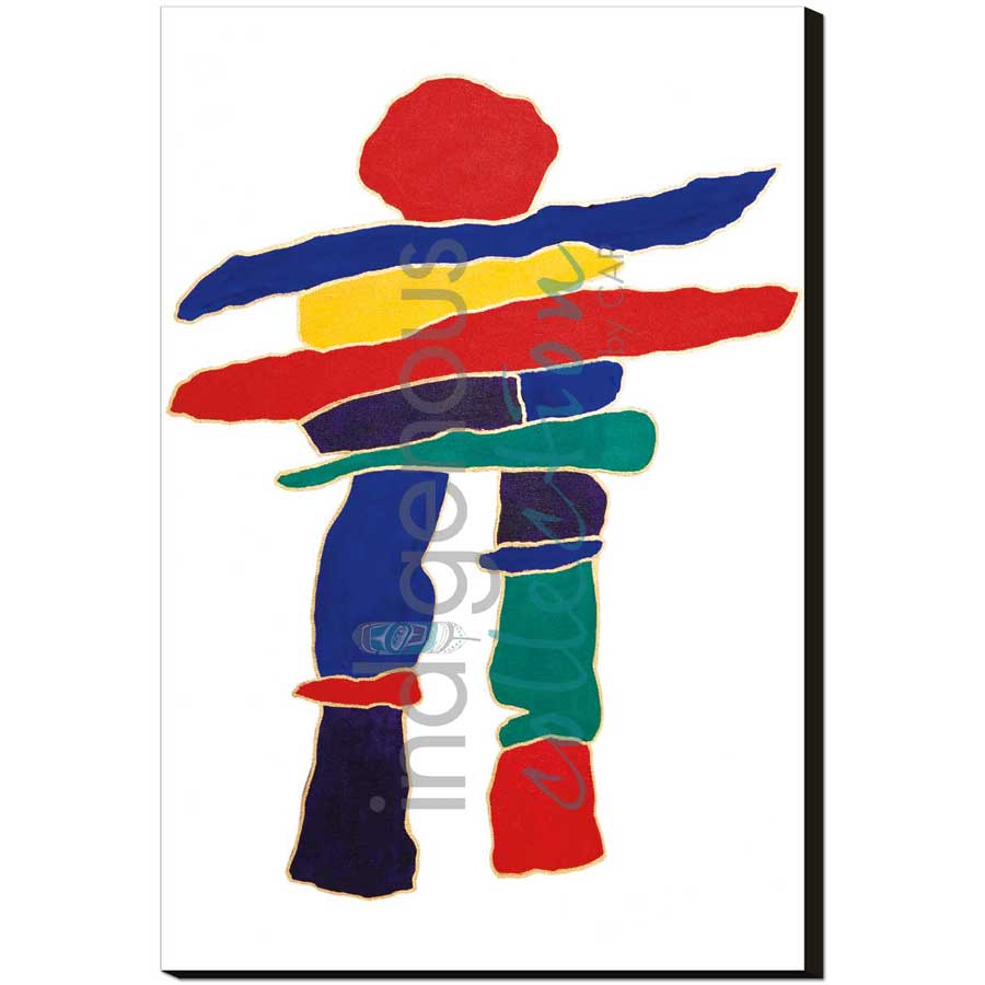The Landmark by artist Dawn Oman - Denesuline (Chipewyan). Indigenous Collection