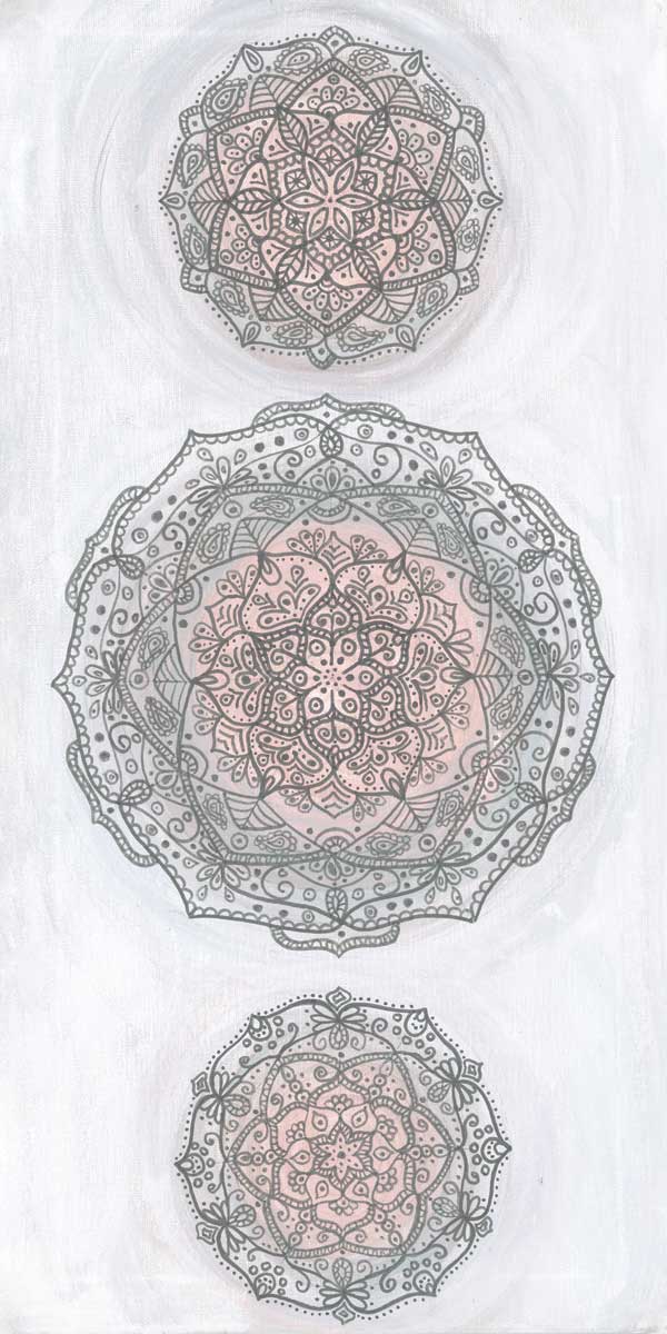 Elegant Emboss I by artist  Yvette St. Amant