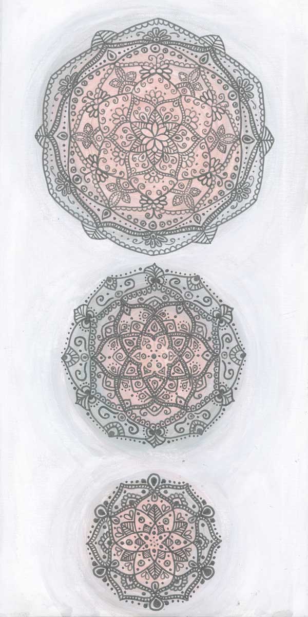 Elegant Emboss II by artist  Yvette St. Amant