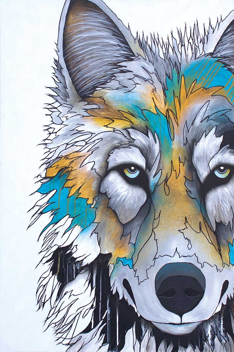 Alpha by artist  Micqaela Jones